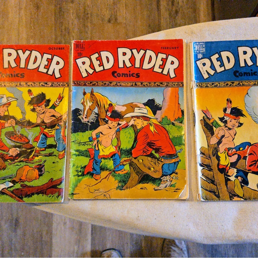 Red Ryder Comic Books - Set of 10